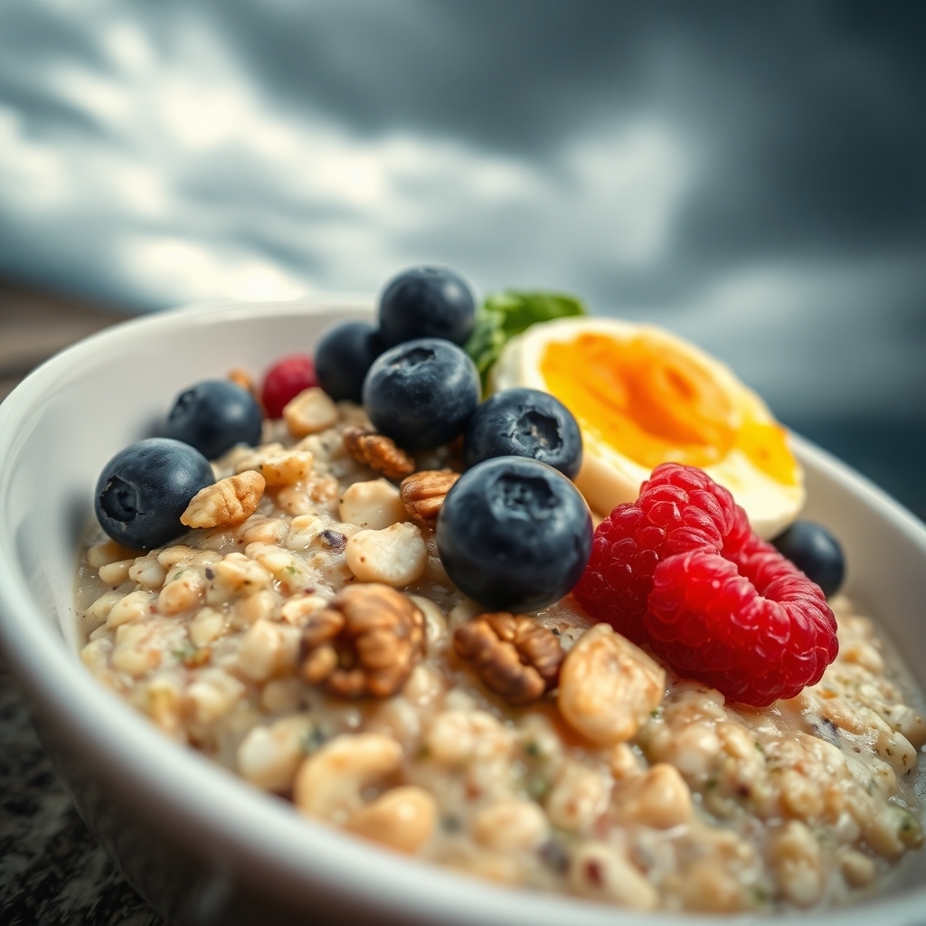 здоровая еда, каша