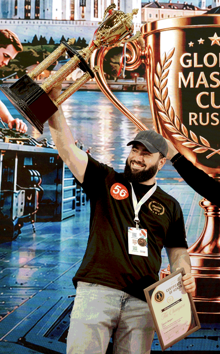 1st — Turkaev Khamzat