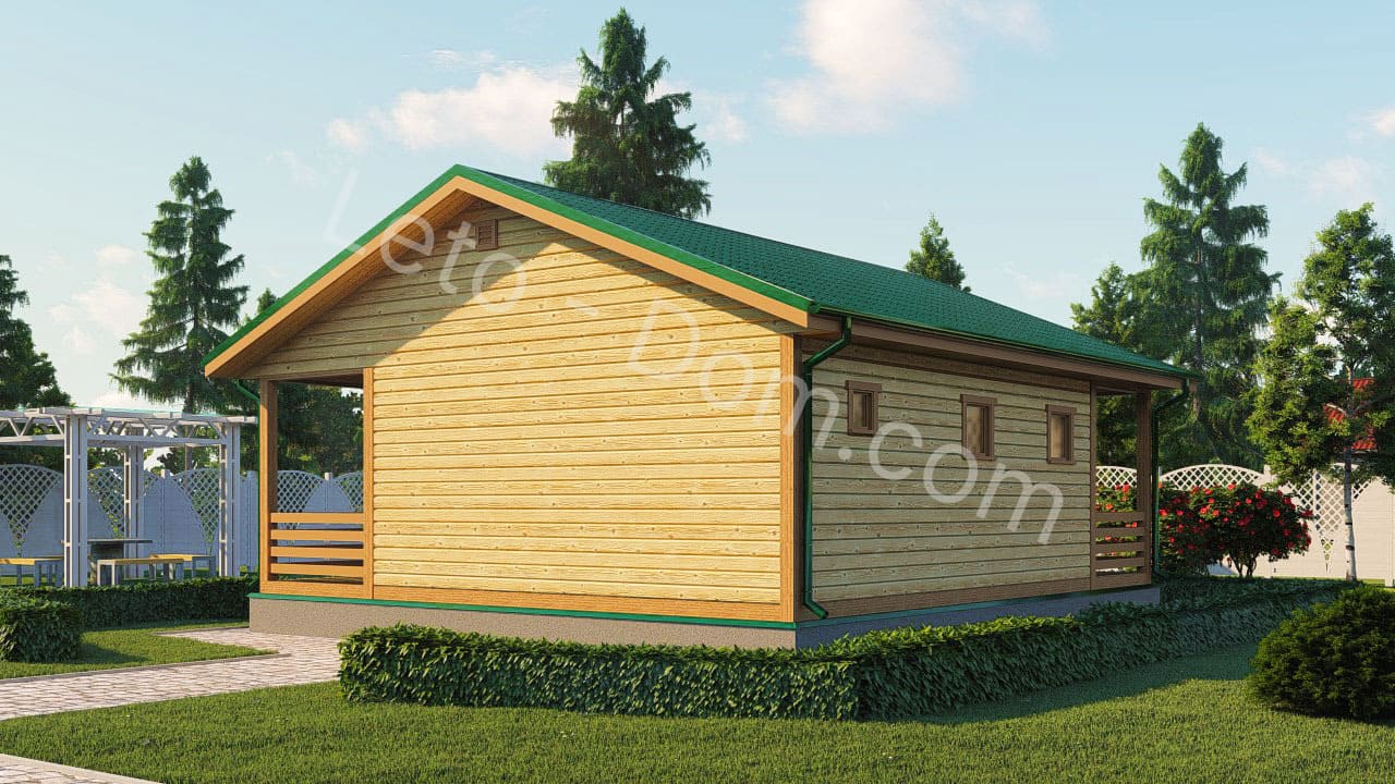 дом из бруса