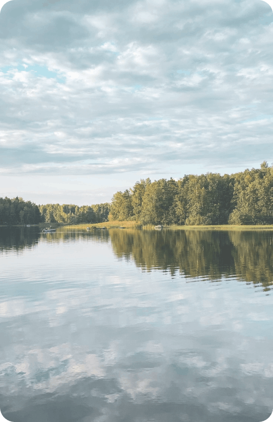 На берегу какого озера