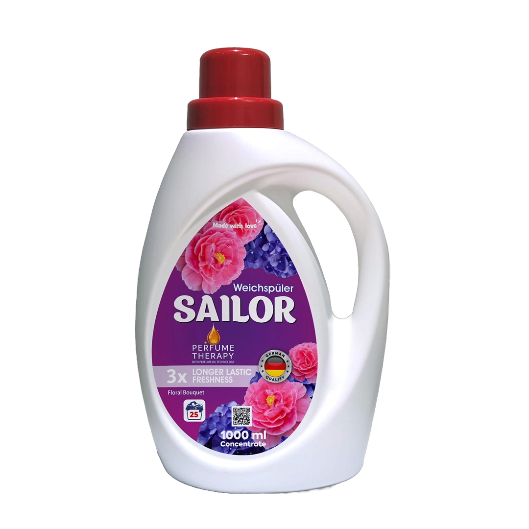 Sailor Floral Bouquet 1000 ml Weichspüler, Hersteller Haushaltschemie Deutschland Österreich Schweiz, Alternative Lenor Silan Softlan