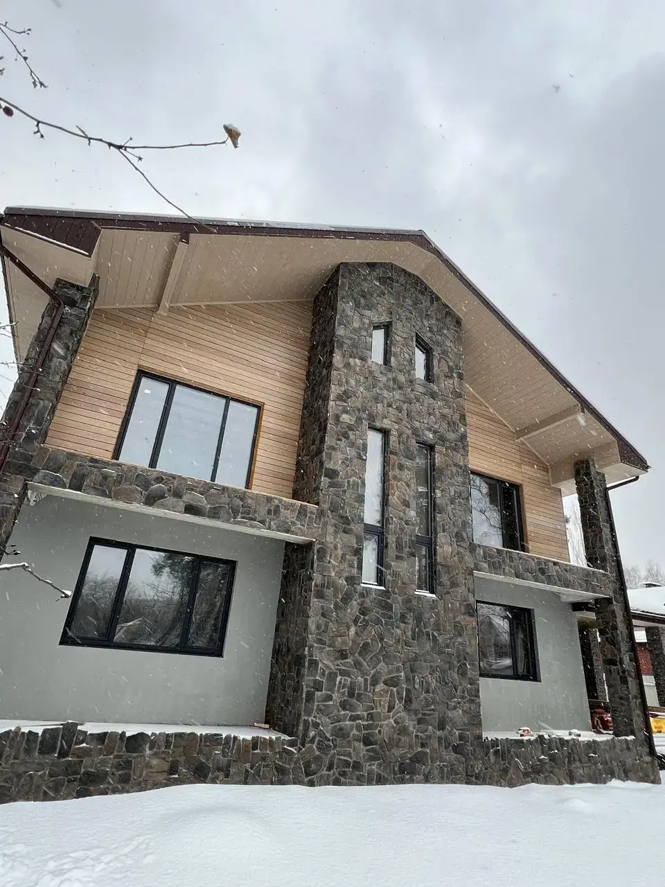 Полное остекление коттеджа АП-ГРУПП