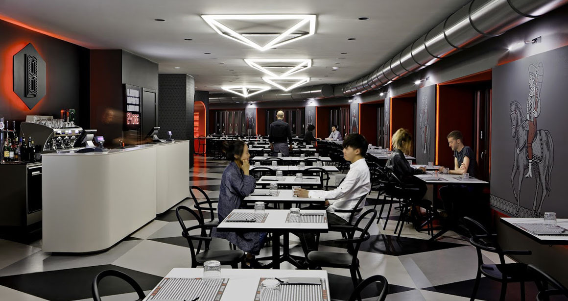 ресторан Briscola-Pizza в английском стиле