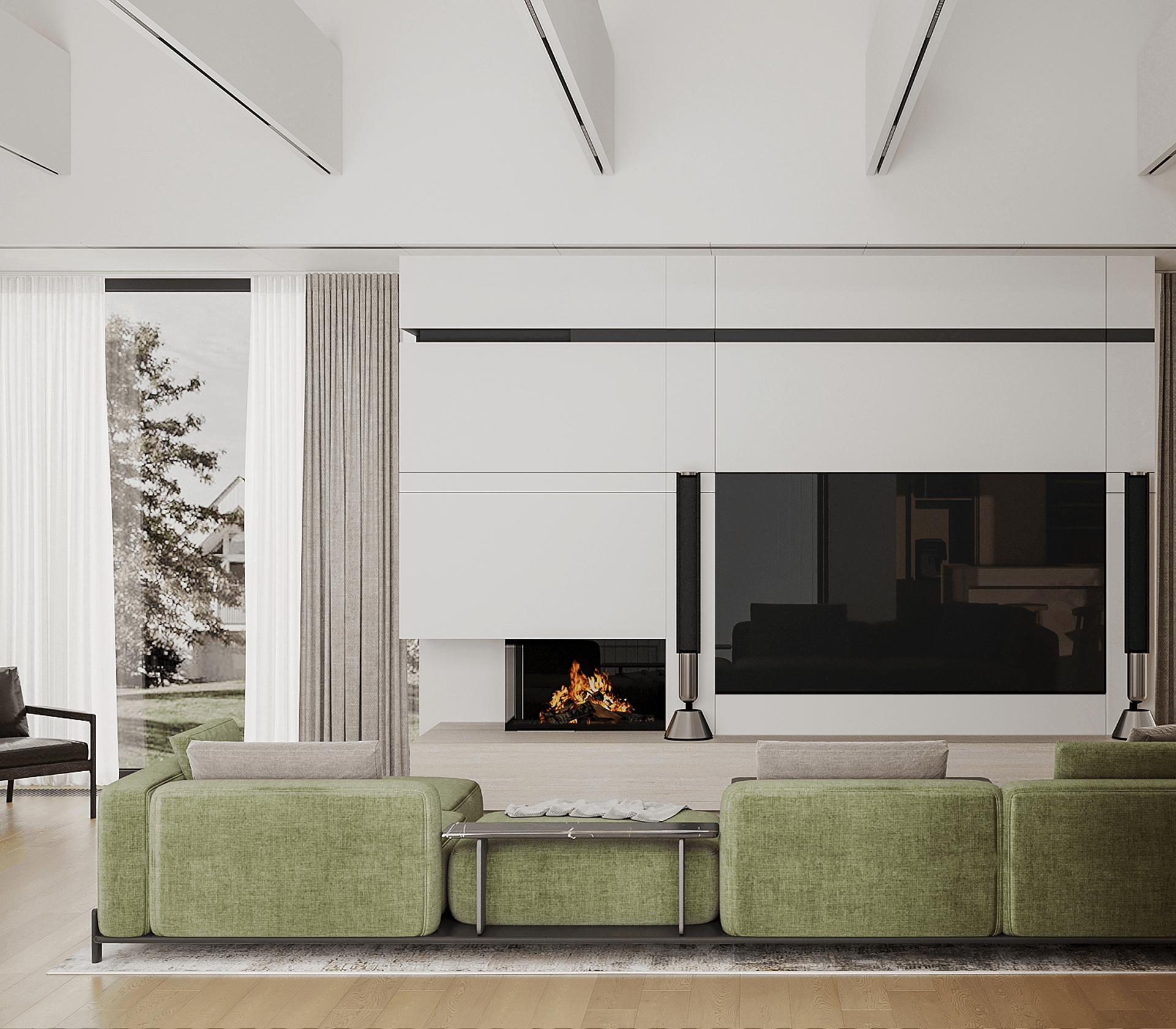 современный дизайн интерьера дома внутри фото