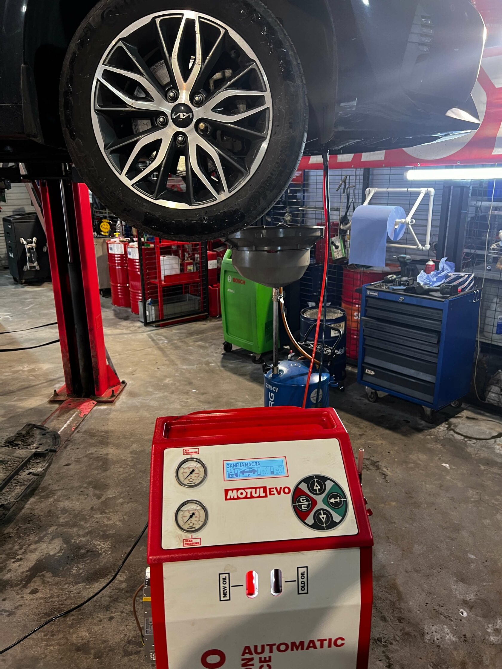 Установка Motul Evo для АКПП Kia K5