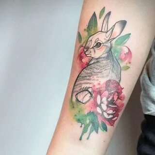 Заяц или кролик в татуировках для мужчин и женщин – какое тату с зайцем выбрать именно вам?