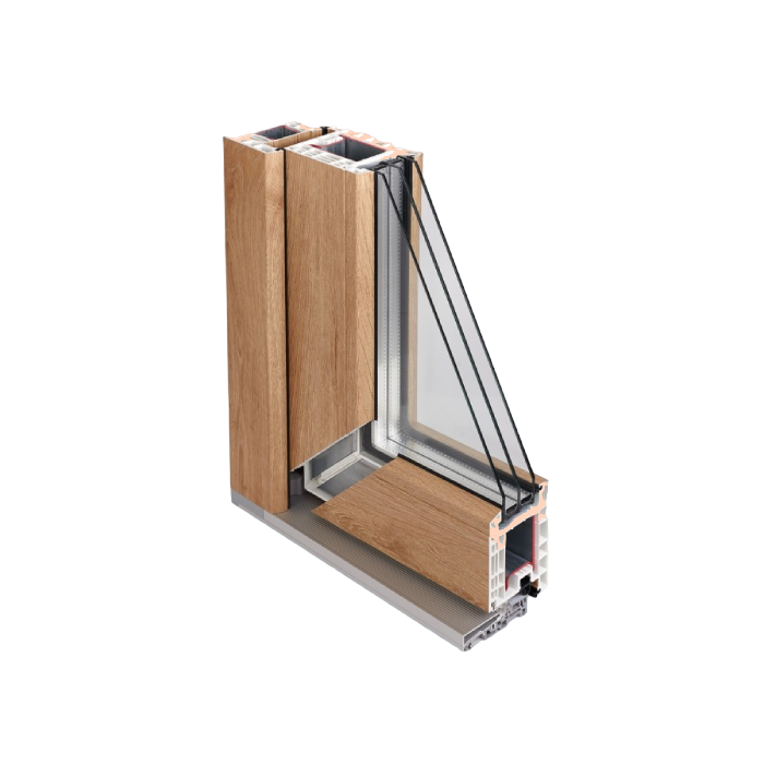 Профиль двери REHAU 80 мм