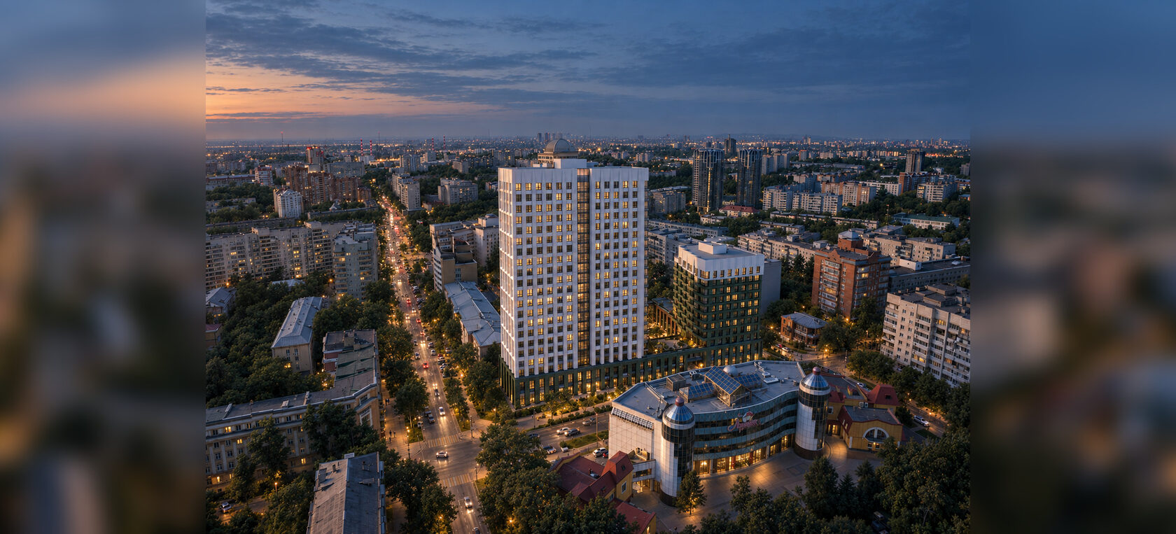 Генплан жилого комплекса Лес и Берег