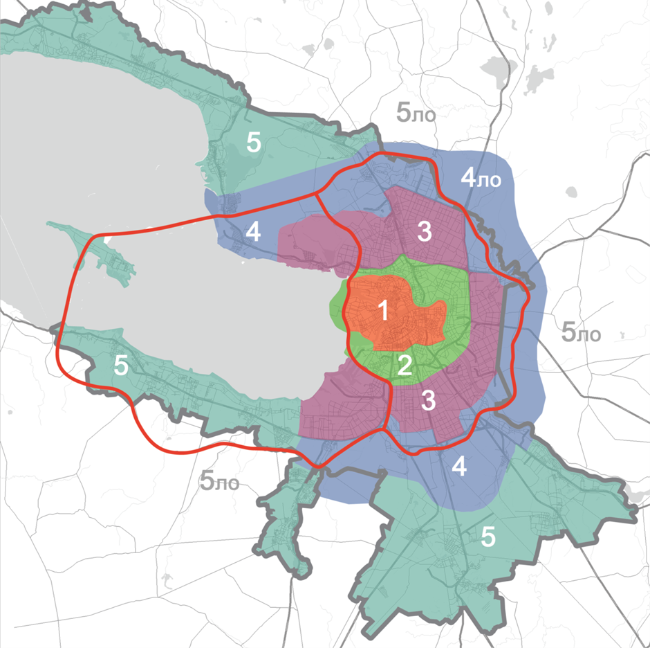 Транспортная схема санкт петербурга