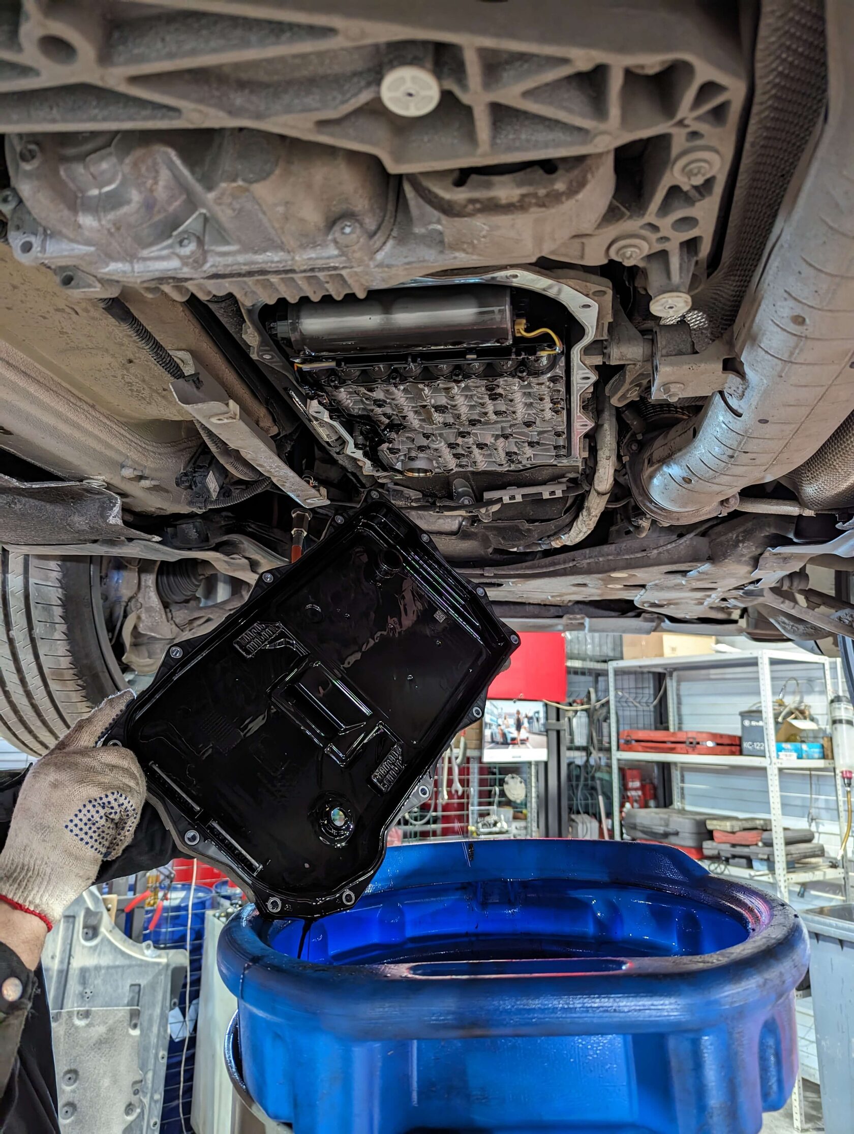 Снятие поддона АКПП BMW X4 G02