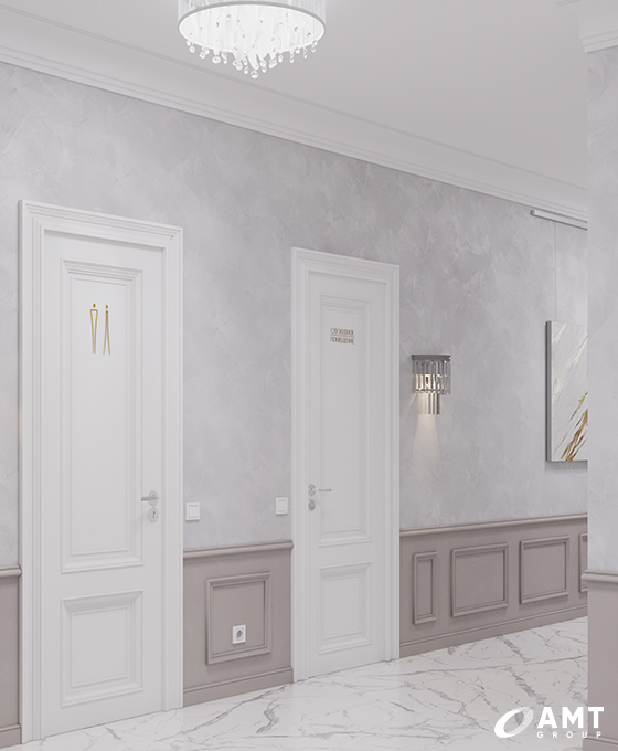 Коридор дома торжеств Prince Palace