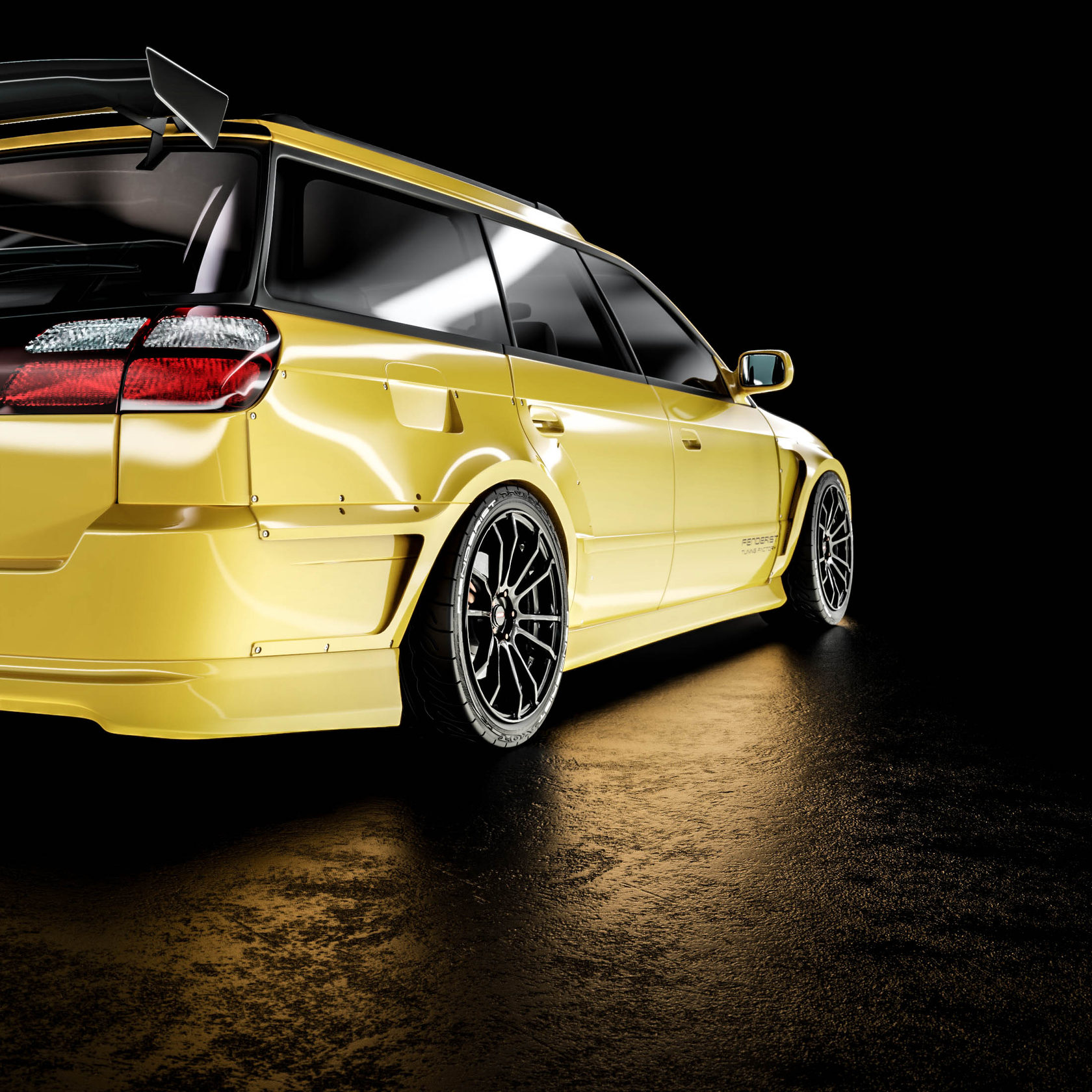 Fenderist обвес subaru