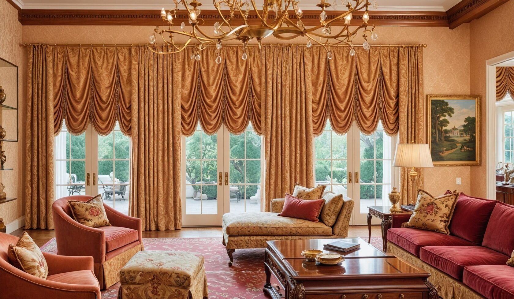 Французские шторы