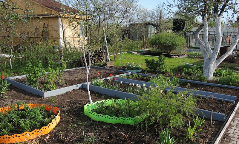 Купить Долговечные грядки из полимерной доски. Доставка по РФ 2024. Всё ...