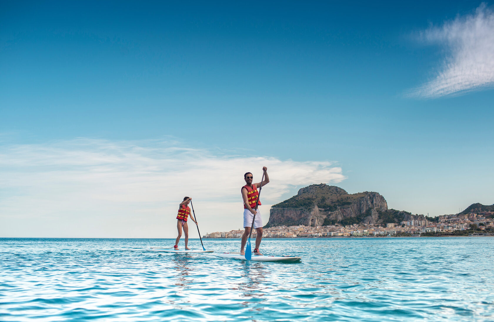 Падлбординг в Club Med Cefalù