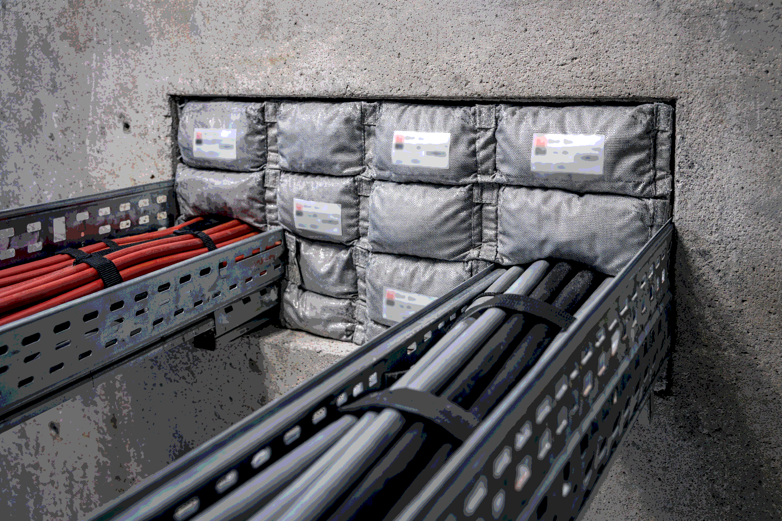 Противопожарные подушки EI90 для кабельных проходок