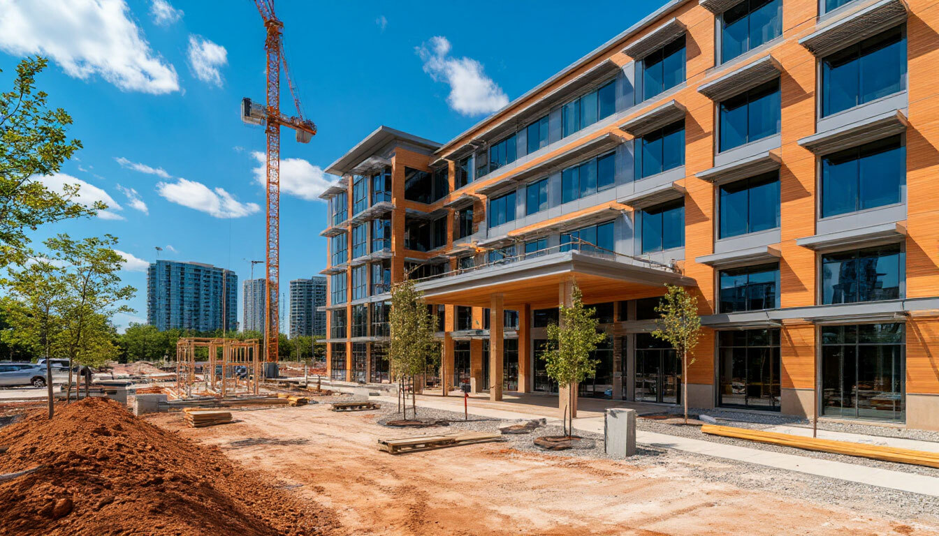 Строительство коммерческой недвижимости