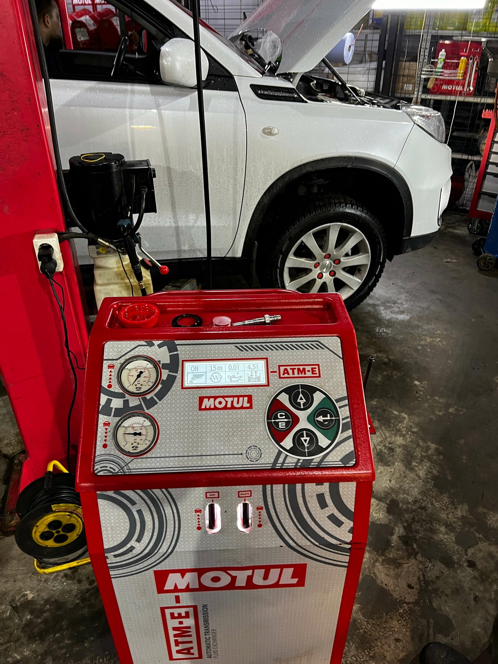 Установка Motul Evo для АКПП AISIN