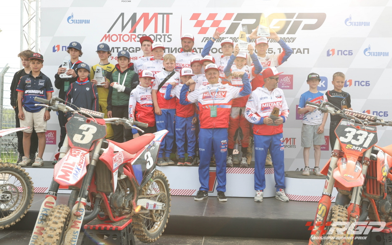 Первый этап Первенства России по мотокроссу 2025 года: Результаты
