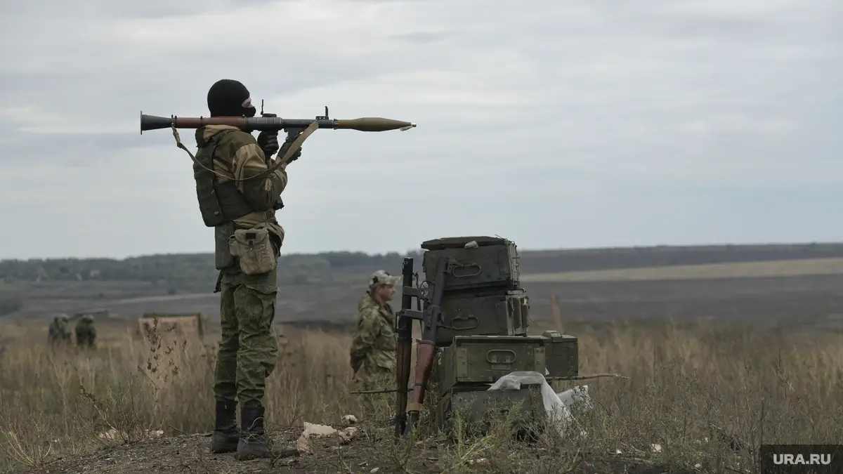 Гранатомётчик на контракт СВО