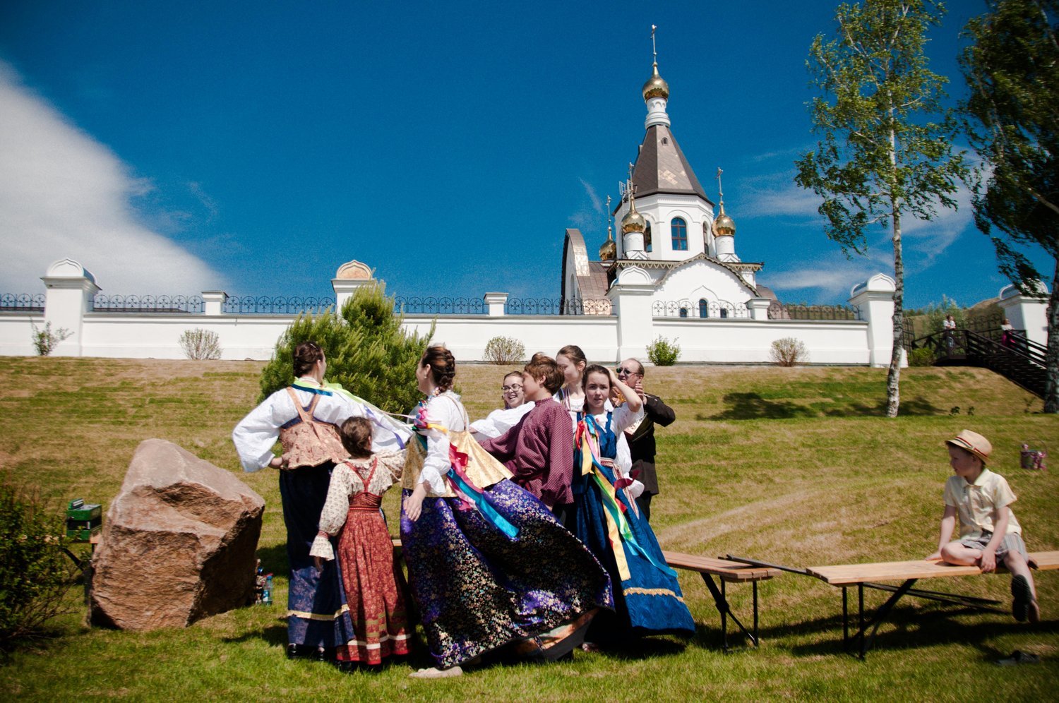 Праздник в монастыре