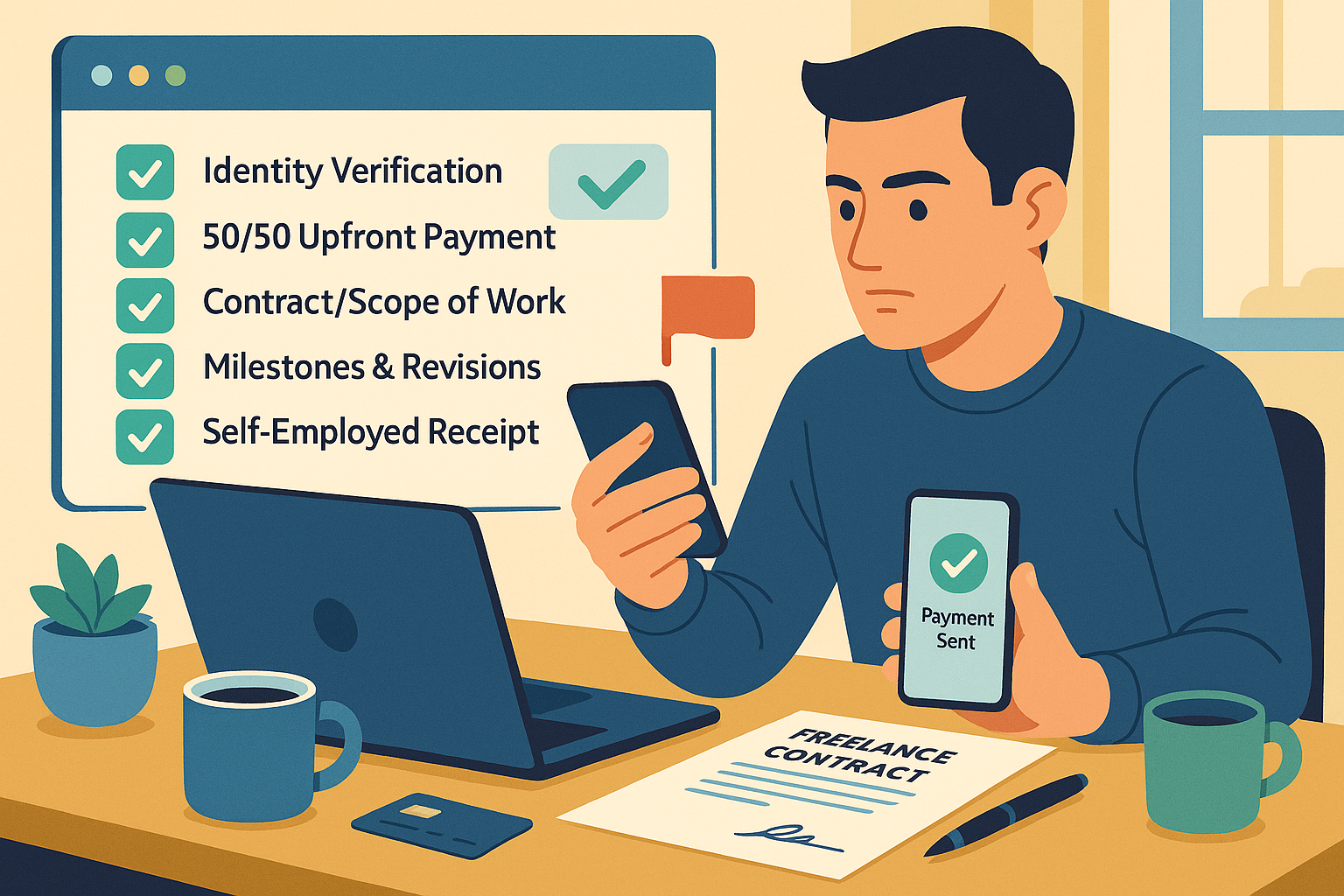 Как проверить заказчика на старте