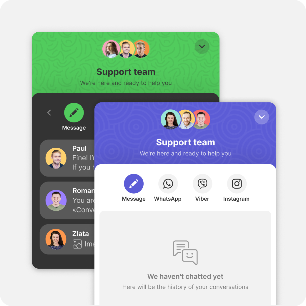 Instagram live support chat