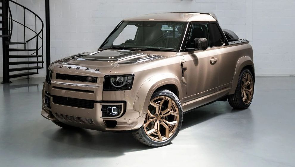 Карбоновая ярость. Пикап Defender, о котором Land Rover лишь мечтал