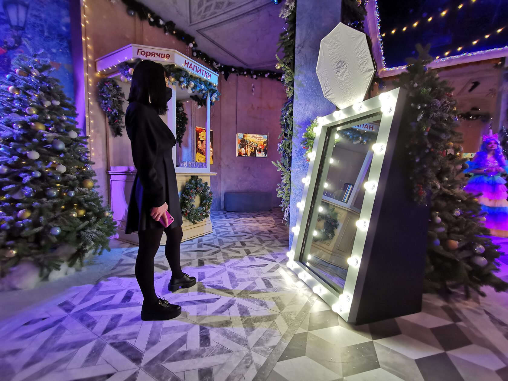 Селфи-зеркало на мероприятии