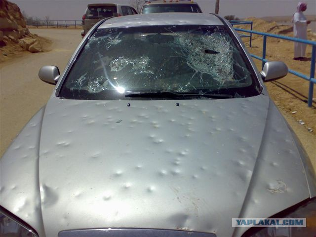 Авто после града 1