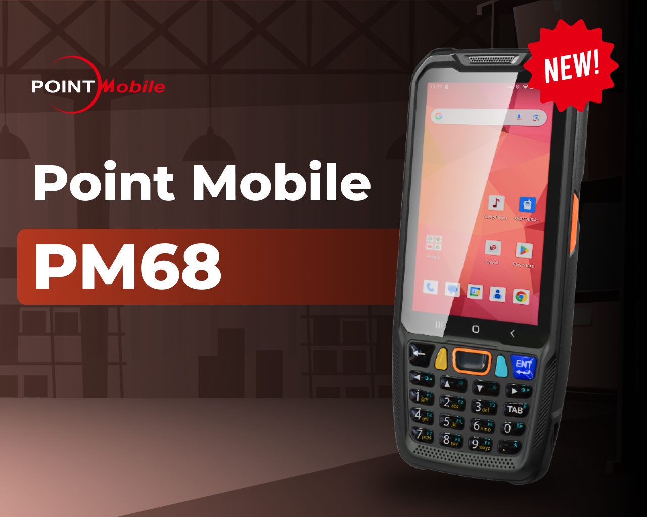 Новый Point Mobile PM68