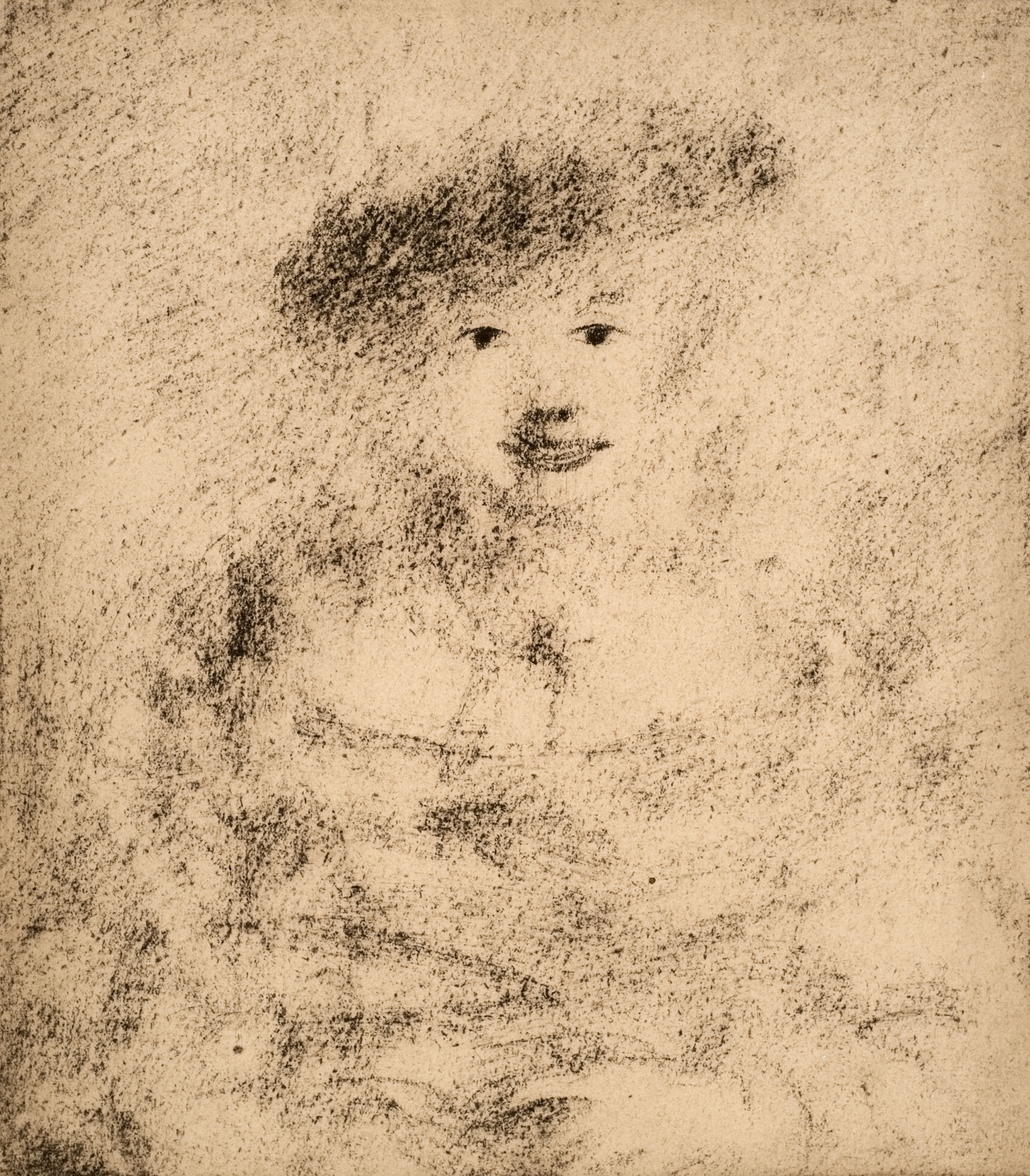 Женский портрет. Из цикла «Прекрасные дамы». 1925–1928 