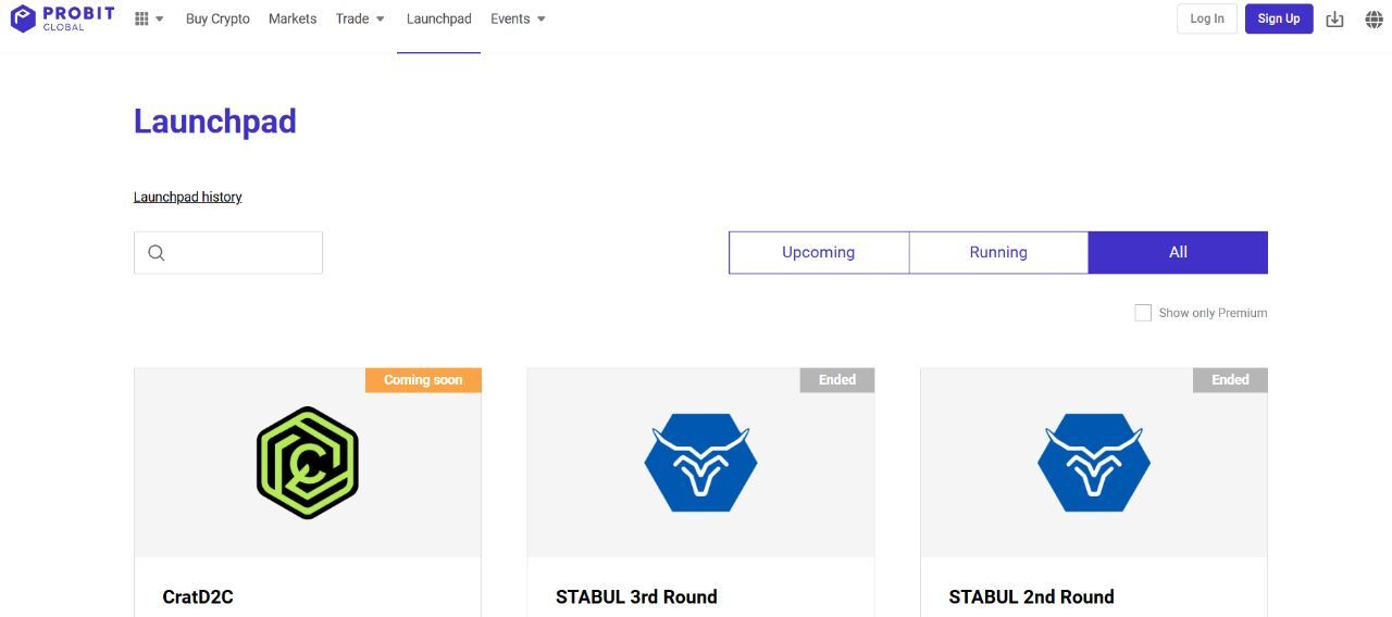 ProBit Global Launchpad