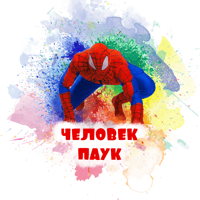 Человек Паук на детский праздник 