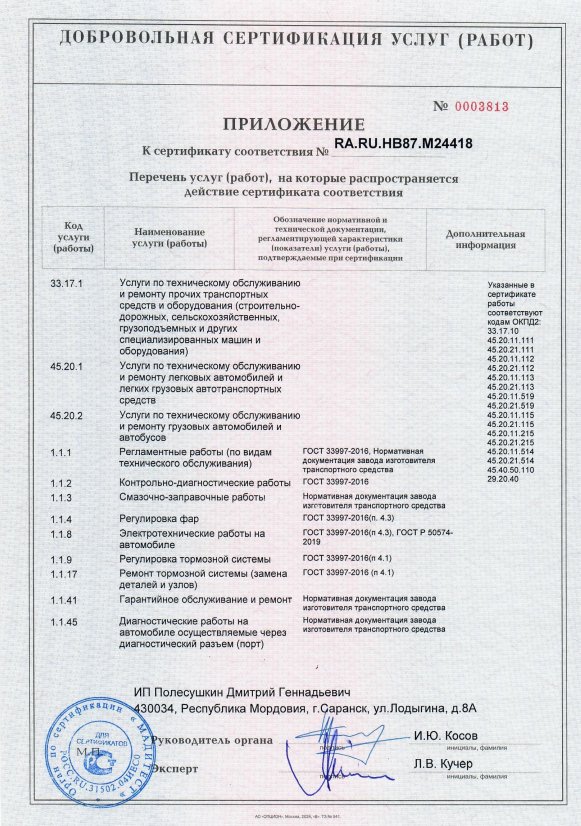 Сертификат 2