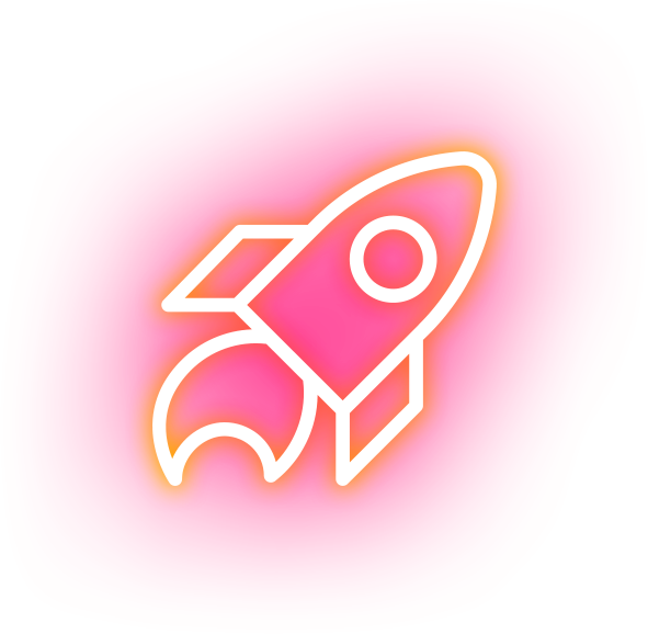 неоновая ракета