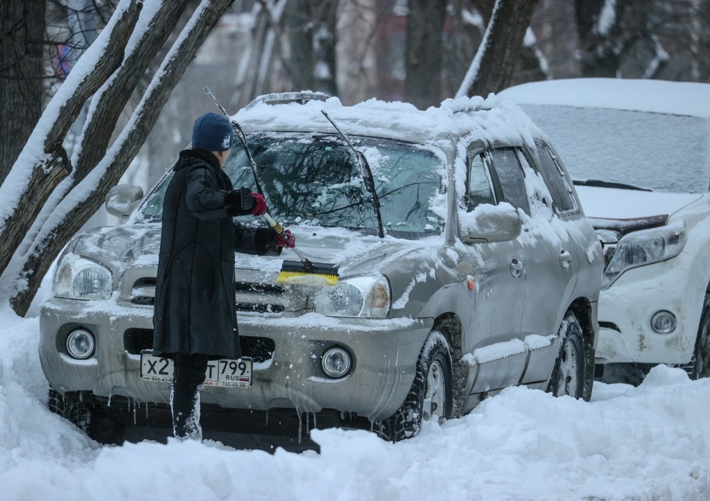 Автомобиль после зимы