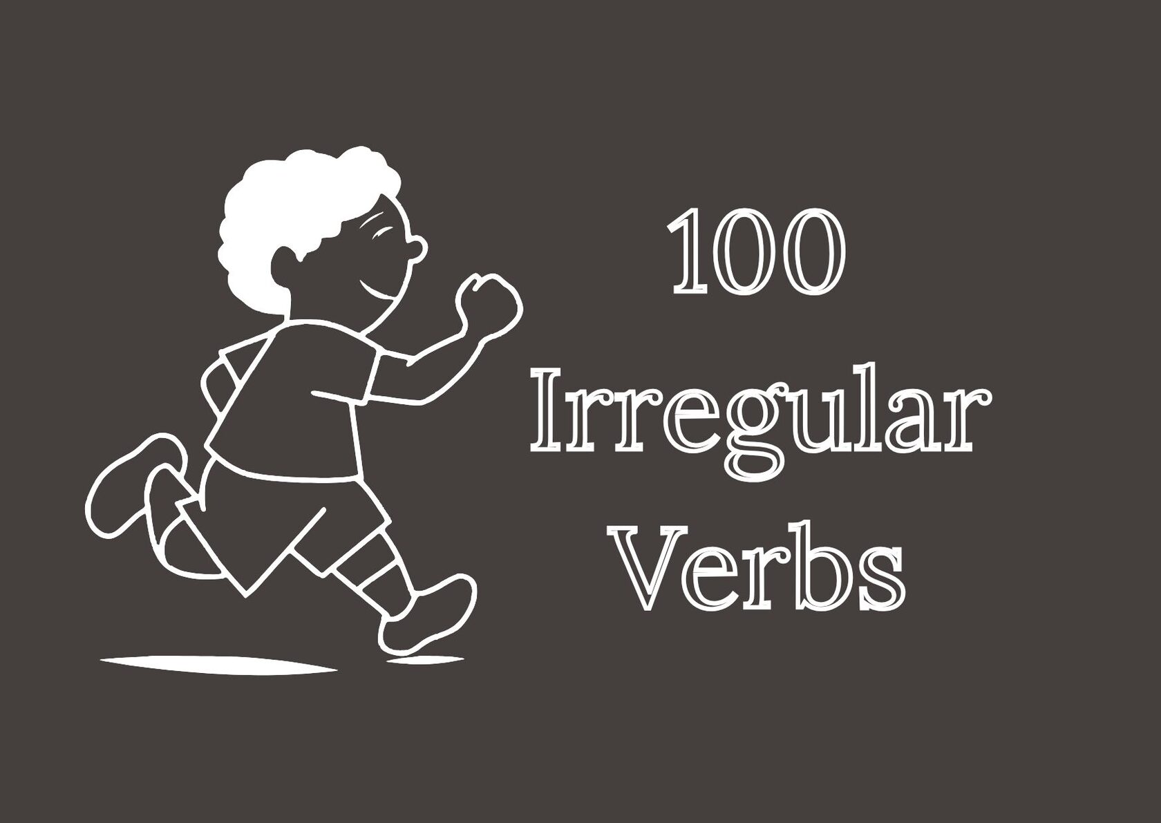 Таблица неправильных глаголов