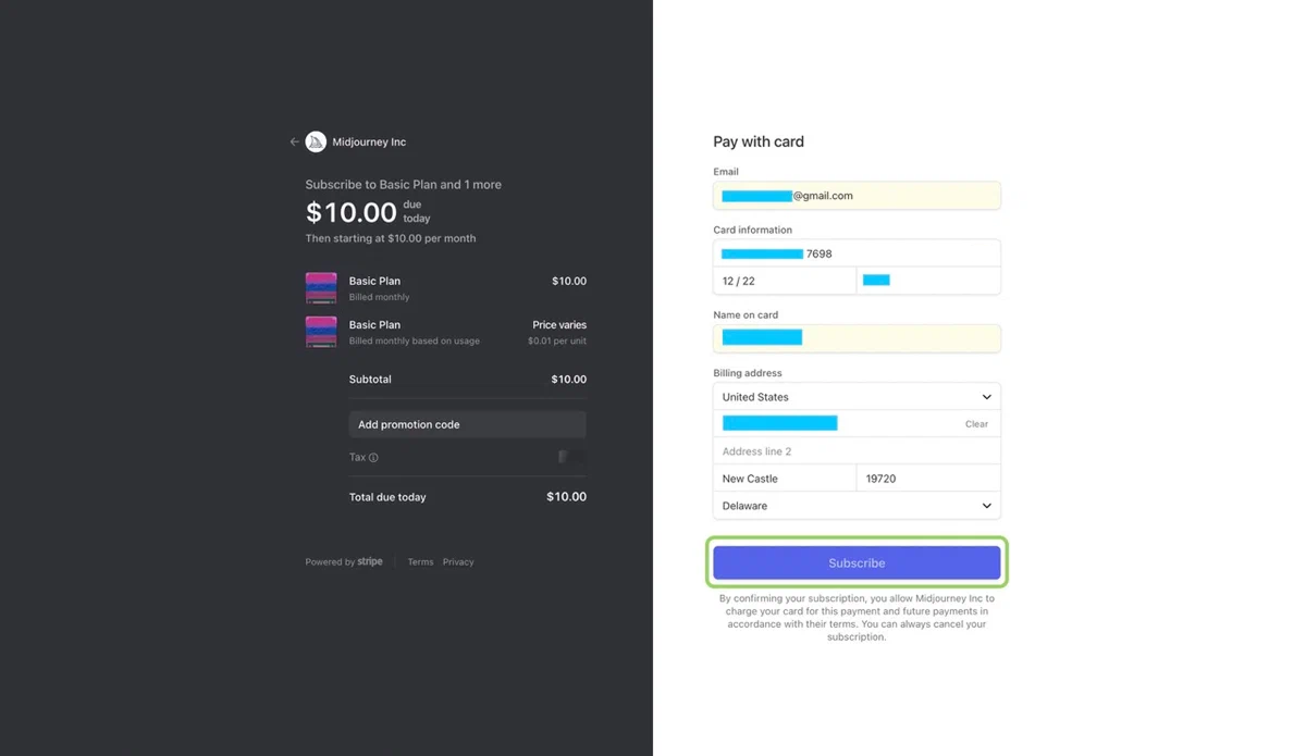 Как оплатить Midjourney из России.