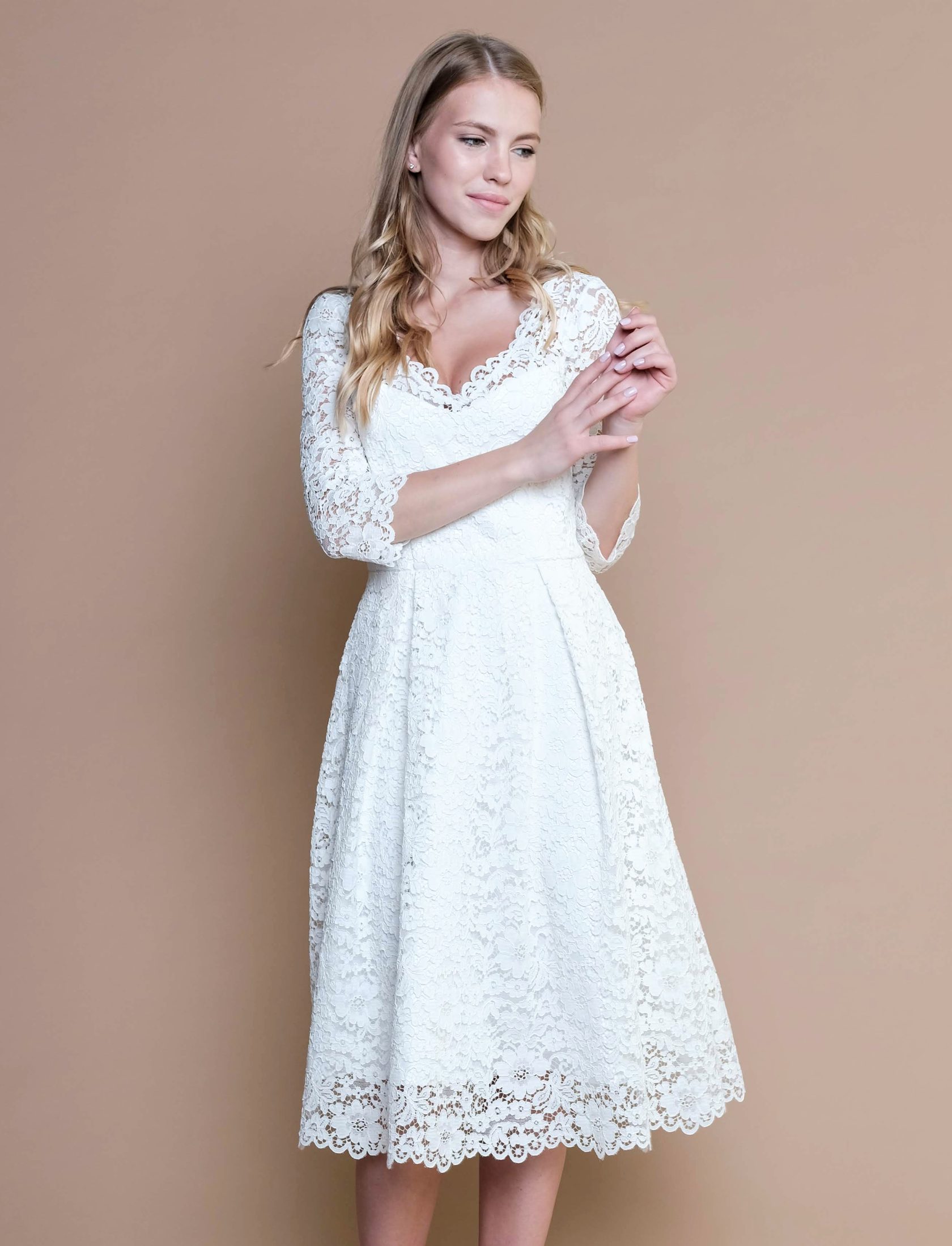 Короткое свадебное платье Francesca