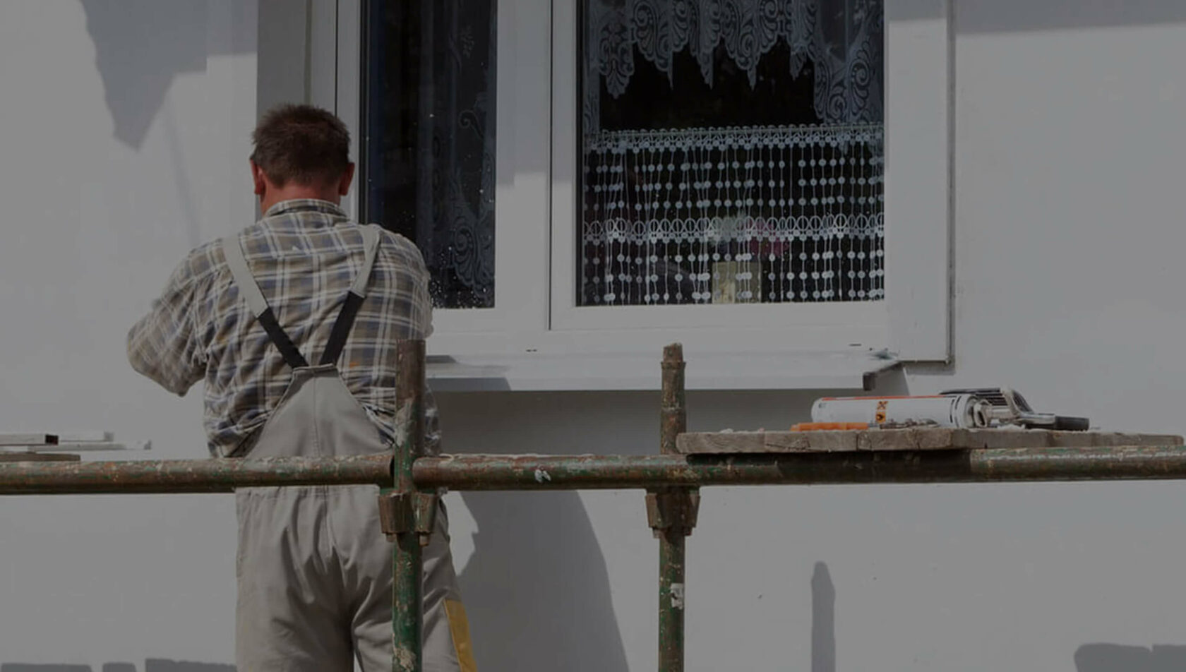 Ремонт окон снаружи