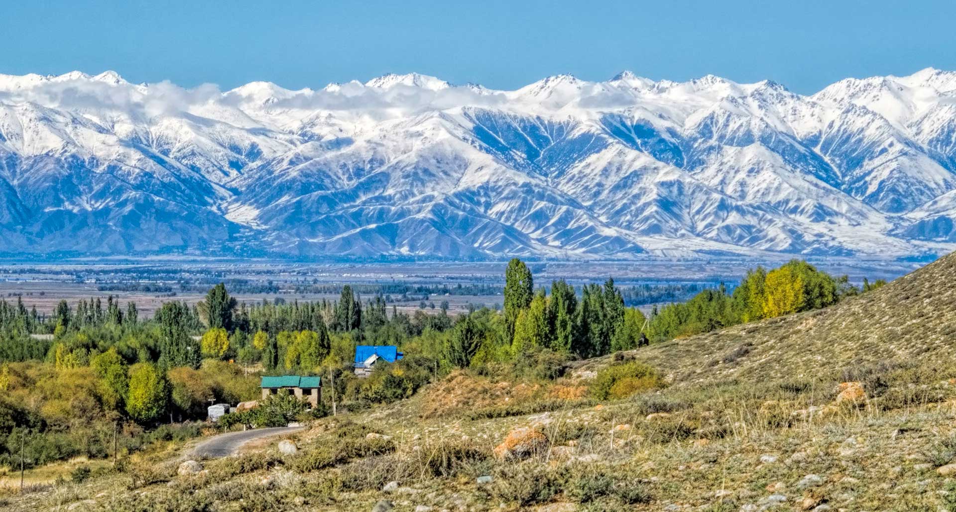 Киргизские горы и Иссык Куль