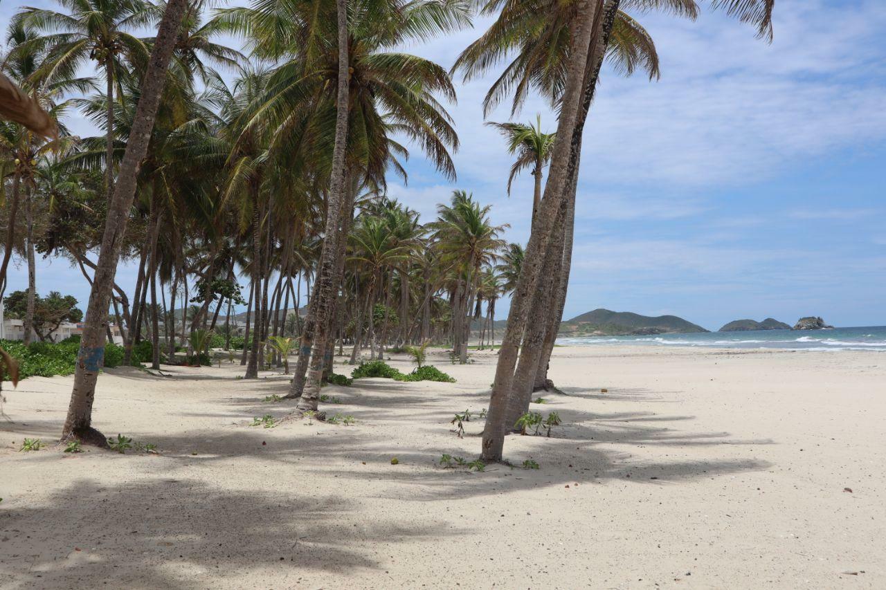 Plus playa el agua. Пляж Эль Агуа Венесуэла.