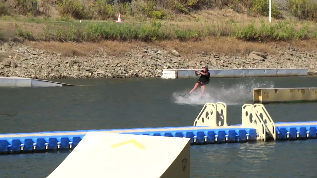 Wakeboard action