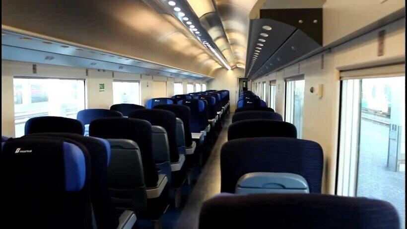 Италия. Поезд