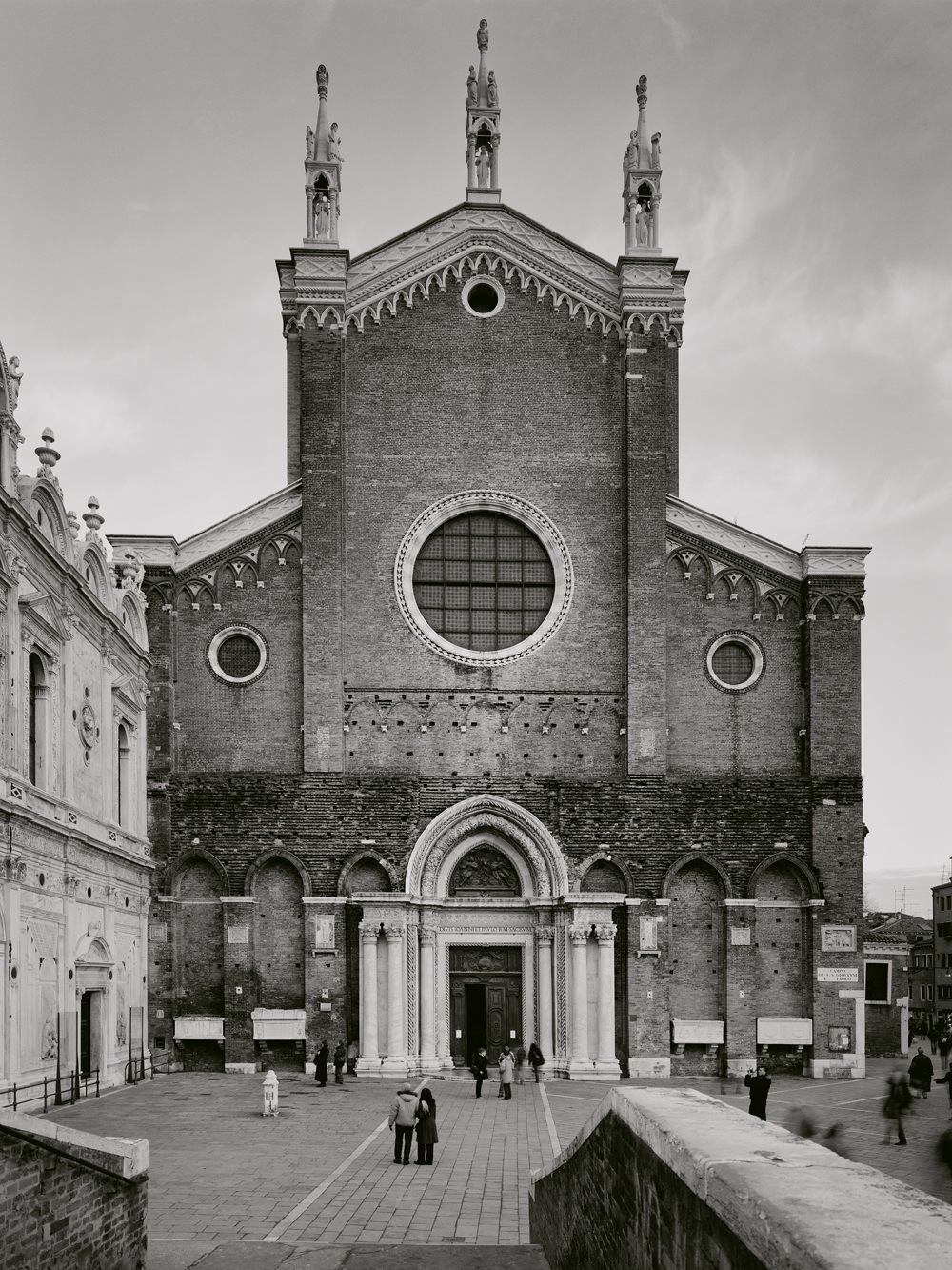 Basilica dei Santi Giovanni e Paolo. Venice. 2007. BW Negative 4×5 inch. 
