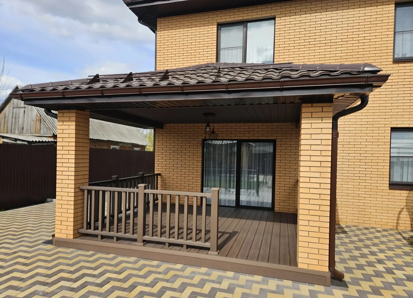 Строительство террас в Воронеже под ключ