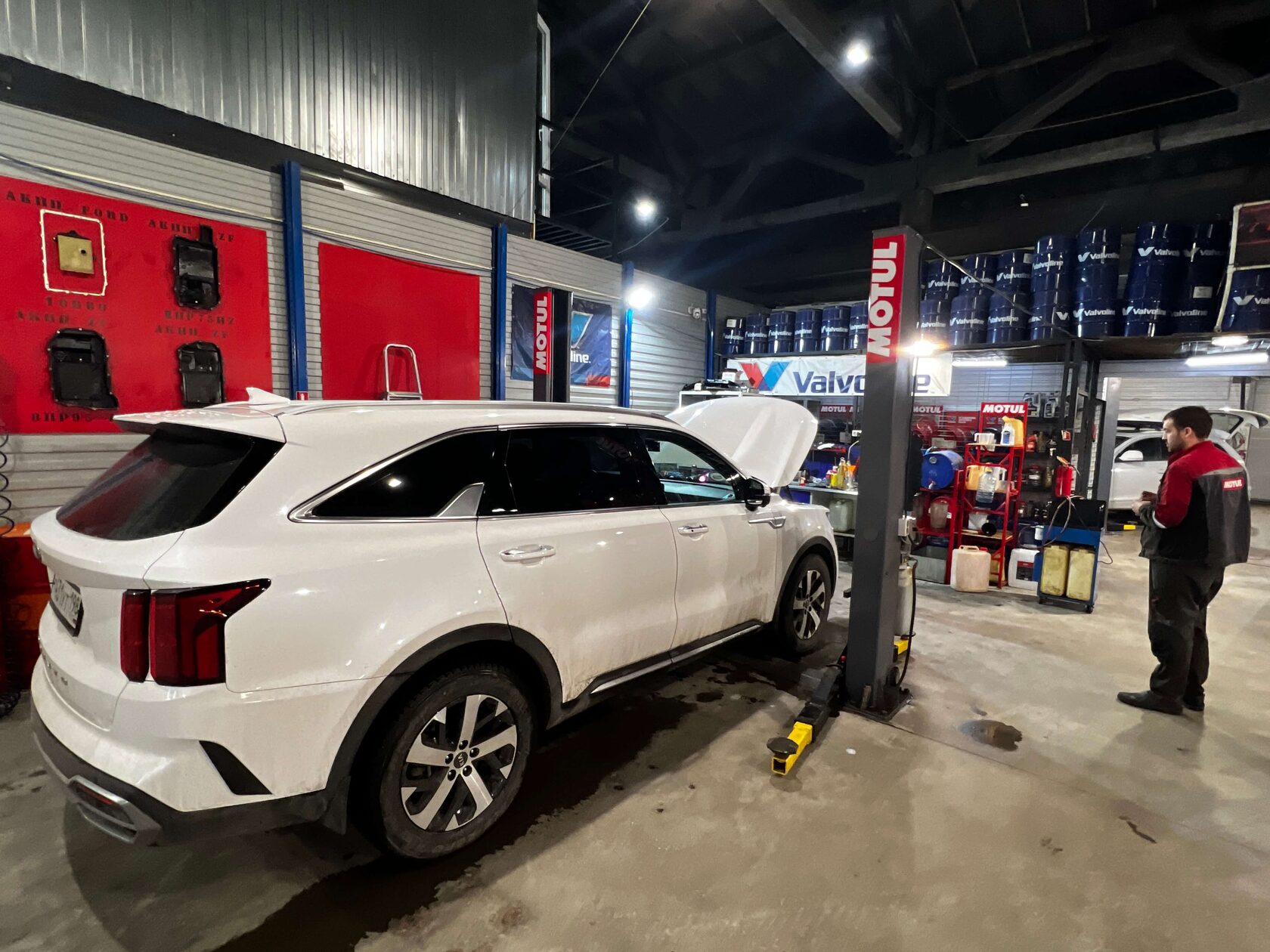 Проверка антифриза Kia Sorento MQ4