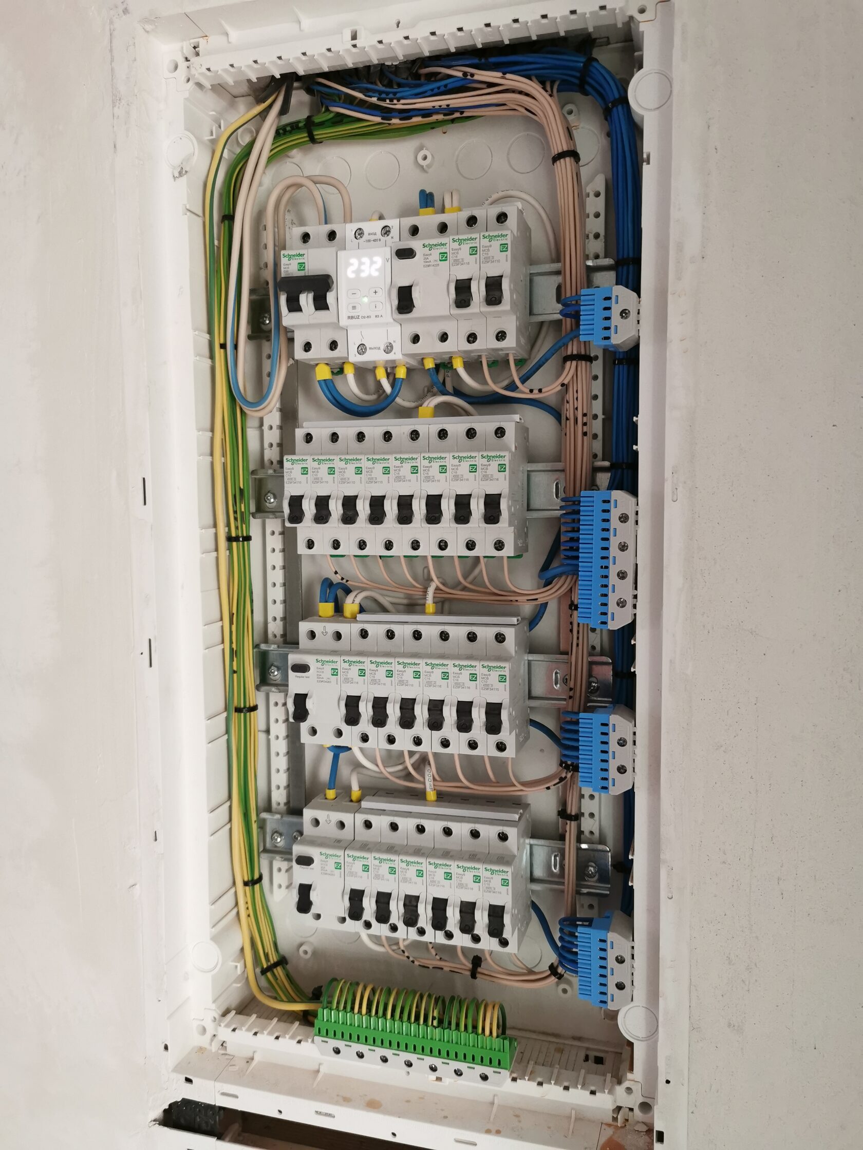 Сборка электрического щита ABB