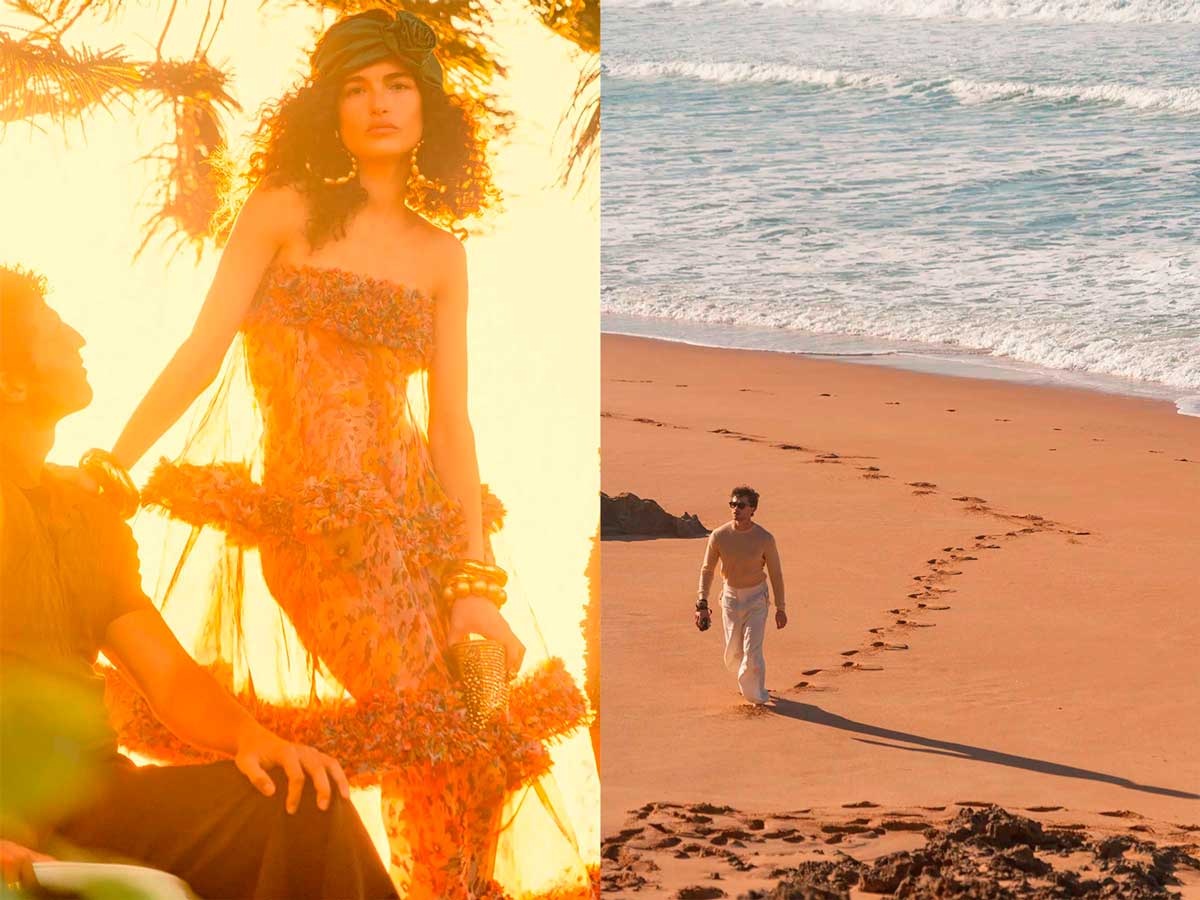 На фото: фотосессия на пляже в Марокко